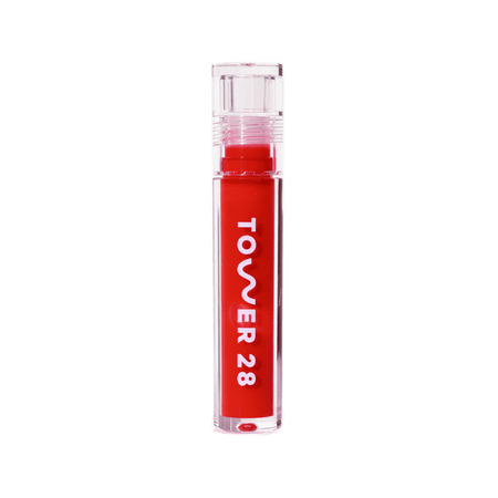 Spicy [The Tower 28 Beauty ShineOn Lip Jelly in the shade Spicy]