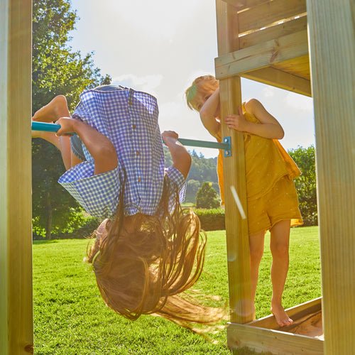 TP Skywood Wooden Play Tower with Ripple Slide, Sky Deck, Skyline & Flying Fox Add On - FSC® certified