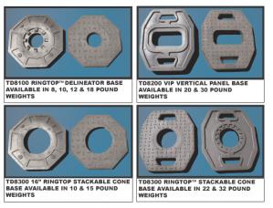 TD8000 Diamond Series Rubber Base