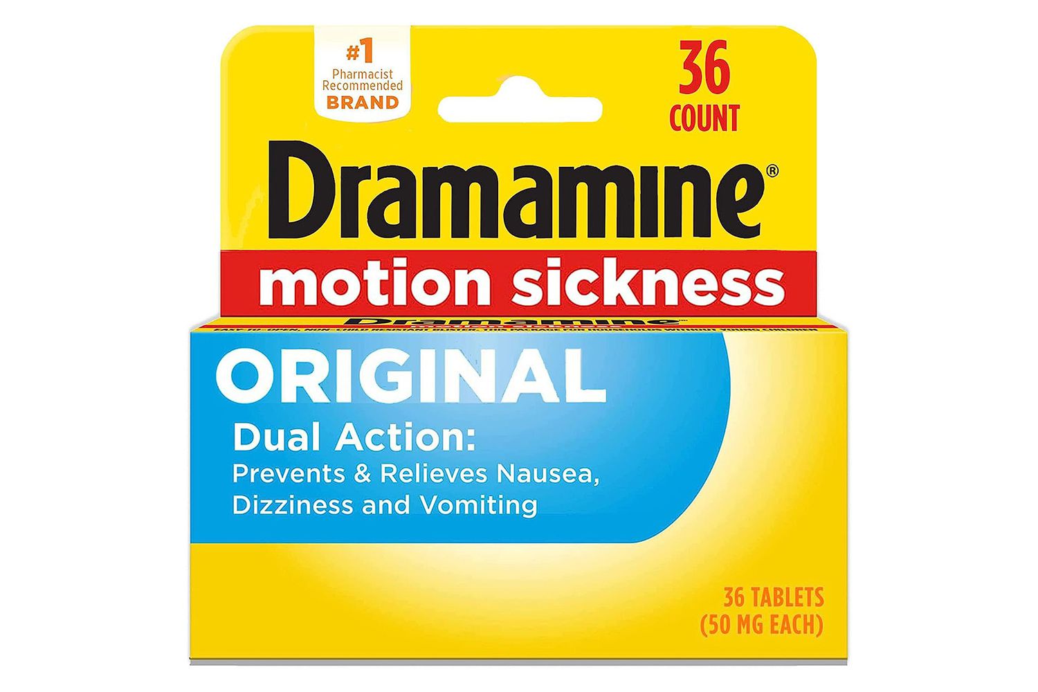 Amazon Dramamine Original, Motion Sickness Relief
