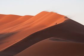 Red dunes at Namib-Naukluft National Park in Namibia