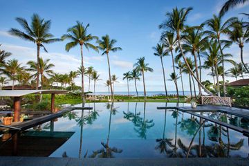 View from pool area