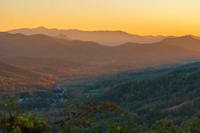 Hefferin Mountain and Valley in Blue Ridge, Georgia