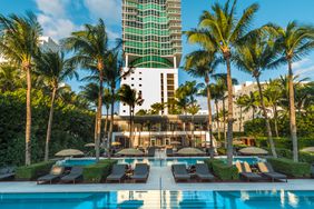 The Setai Miami Beach Tower and Pools