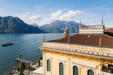 Aerial view of Grand Hotel Villa Serbelloni