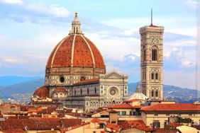 The famous Florentine cathedral Santa Maria Del Fiore