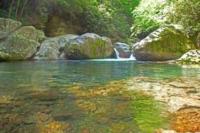 Midnight Hole in The Great Smoky Mountains