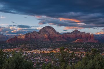 Sedona, Arizona at sunset