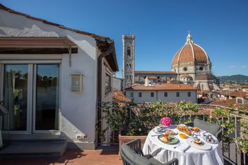 Rooftop view from Brunelleschi Hotel