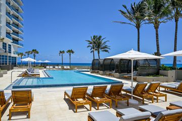 The pool at Amrit Ocean Resort in South Florida