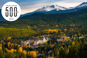 Scenic view of Fairmont Chateau Whistler