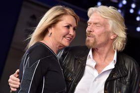 Richard Branson and his wife, Joan Templeman