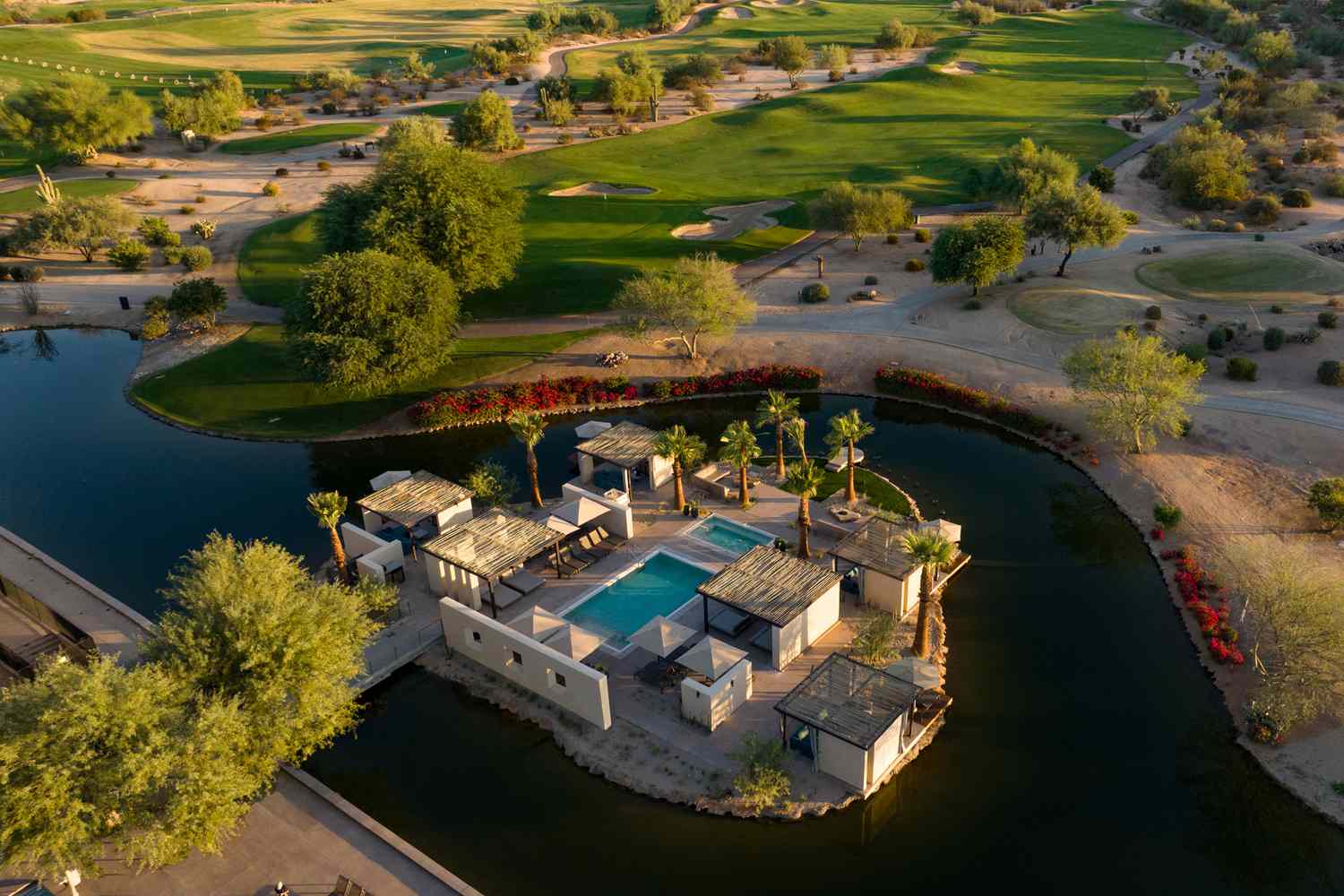 Aerial of Sky Island