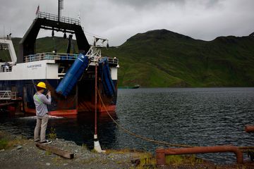 Fisherman in Unalaska