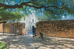 The Alamo Mission in San Antonio, Texas