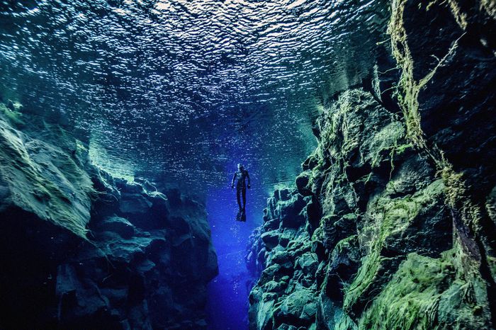 Snorkeling Between Tectonic Plates in Silfra, Iceland