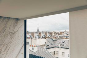 Fashion shoot at the Hotel Costes, in Paris, France