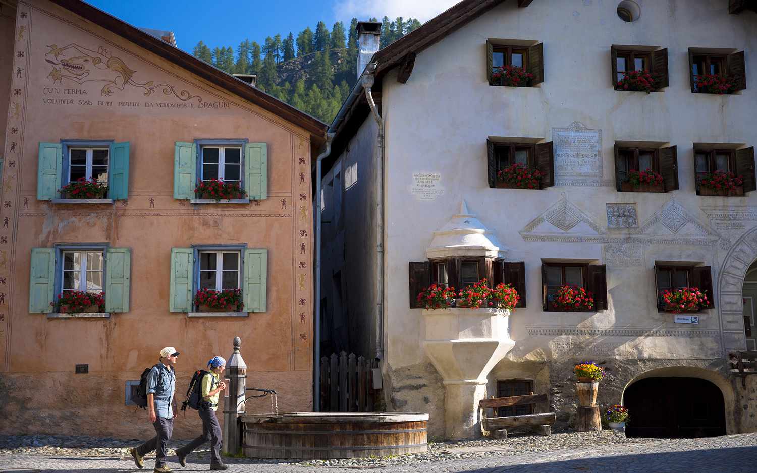 Europe's Most Beautiful Villages: Guarda, Switzerland