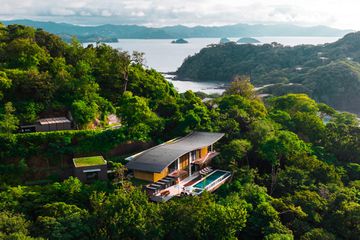 Aerial view of the Four Seasons Peninsula Papagayo, Costa Rica