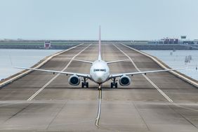 Plane on a tarmac