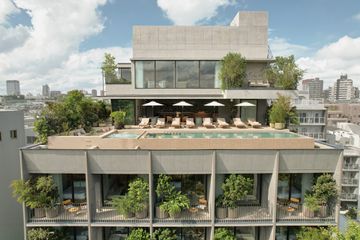 Aerial view of the TRUNK(Hotel) Yoyogi Park 