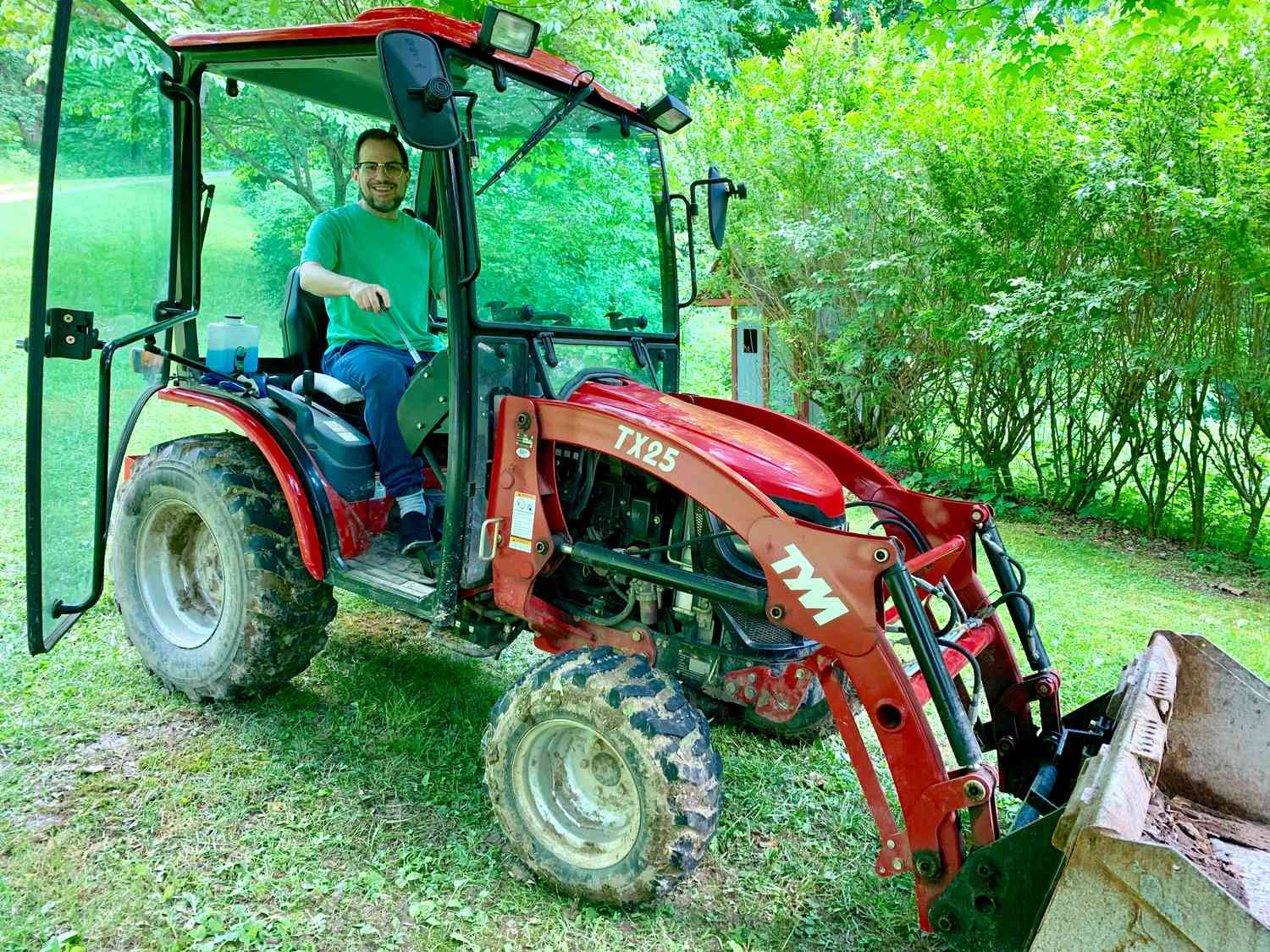 Three months ago, I had no clue what that the TX25 Subcompact Tractor Front-End Loader even existed. Now I'm driving one.