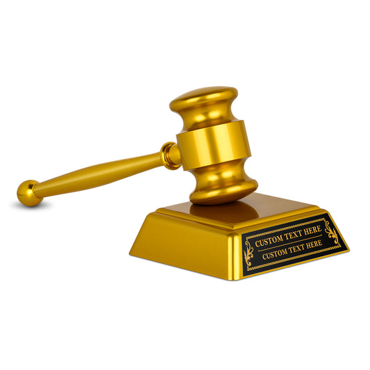 Golden Commissioner's Gavel