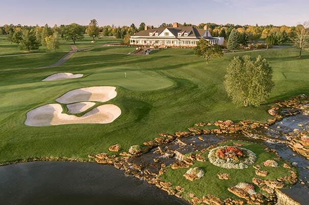 Aerial view of the Shenendoah Clubhouse