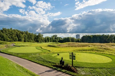 The greens at turning stone golf course