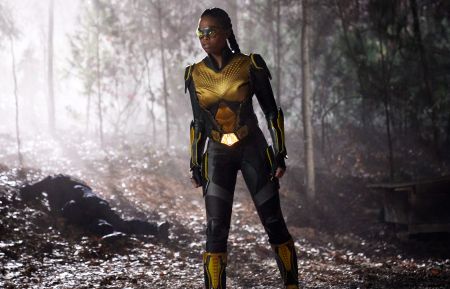 Nafessa Williams as Thunder in Black Lightning - 'Shadow of Death: The Book of War'