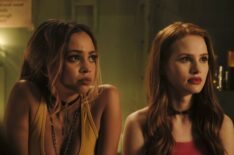 Riverdale - Vanessa Morgan as Toni and Madelaine Petsch as Cheryl