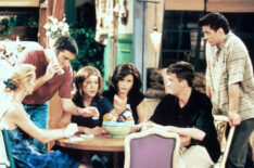 Friends - Lisa Kudrow, David Schwimmer, Jennifer Aniston, Courteney Cox, Matthew Perry, Matt LeBlanc - 'The One With Ross' New Girlfriend'