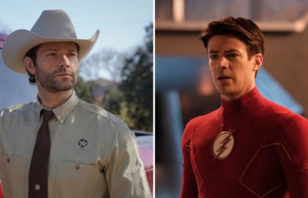 Jared Padalecki Cordell Walker Grant Gustin Barry Allen Flash