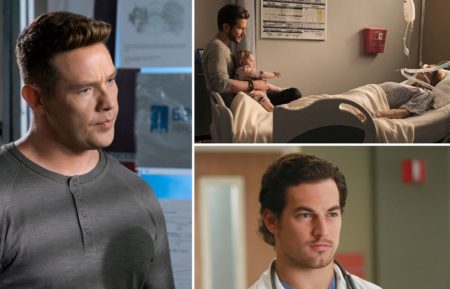 Kevin Alejandro in Lucifer, Matt Czuchry in The Resident, Giacomo Gianniotti in Grey's Anatomy