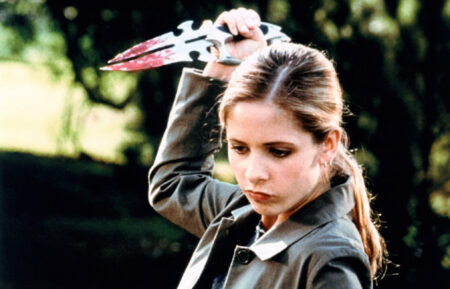 Sarah Michelle Gellar as Buffy Summers in Buffy the Vampire Slayer