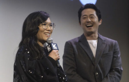 Ali Wong and Steven Yeun