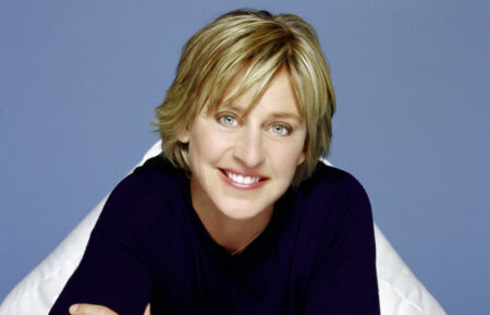 Ellen DeGeneres in a publicity shot for 'The Ellen DeGeneres Show'