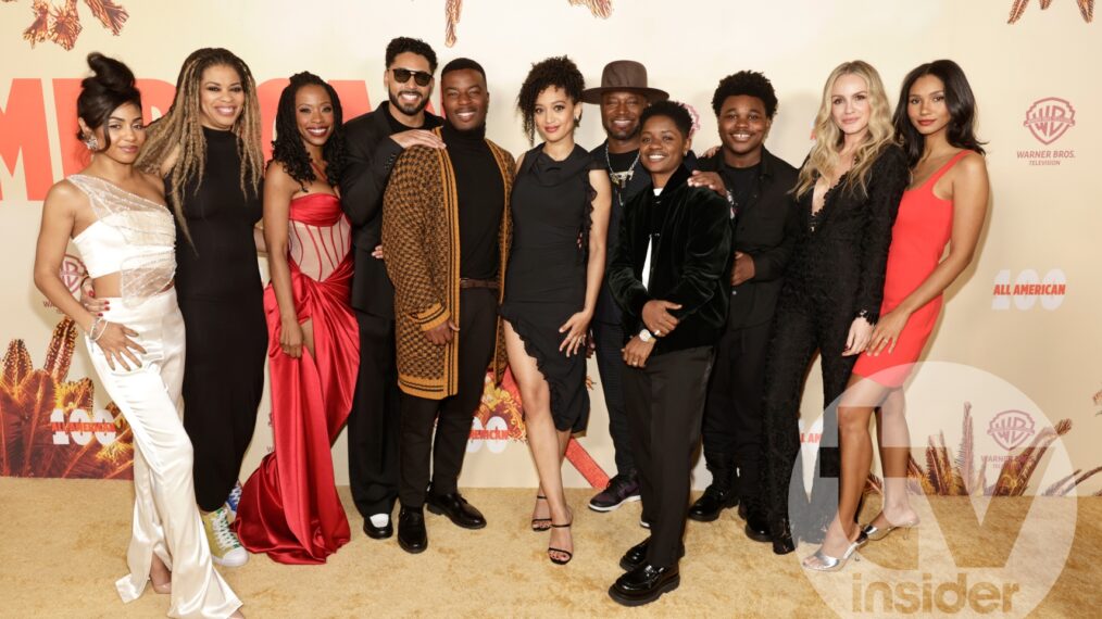 Taye Diggs, Karimah Westbrook, Bre-Z, Samantha Logan, Daniel Ezra, Michael Evans Behling, Jalyn Hall, Nkechi Okoro Carroll, Monet Mazur, Greta Onieogou, Chelsea Tavares from 'All American'