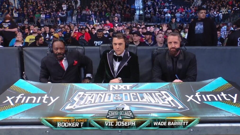 Vic Joseph Booker T Wade Barrett