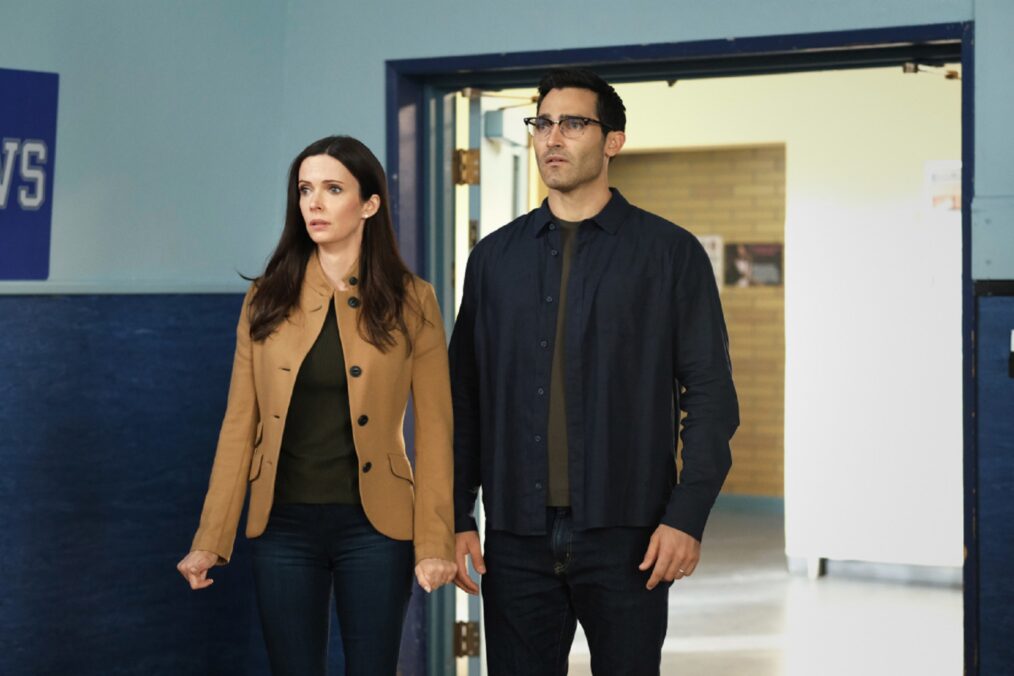 Elizabeth Tulloch and Tyler Hoechlin in 'Superman & Lois'