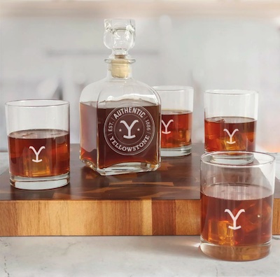 Yellowstone Decanter Set