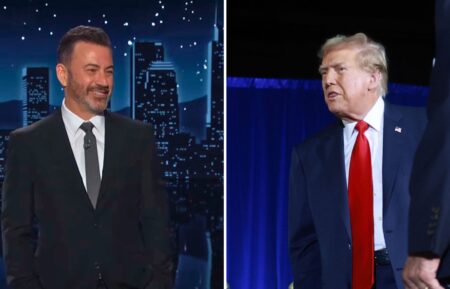 Jimmy Kimmel, Donald Trump