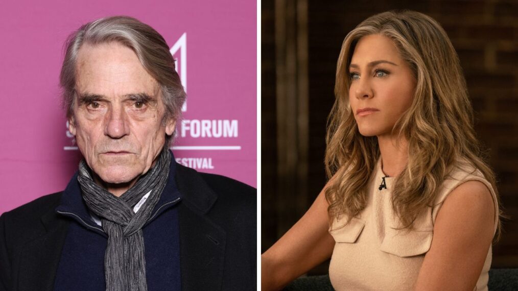 Jeremy Irons Jennifer Aniston The Morning Show