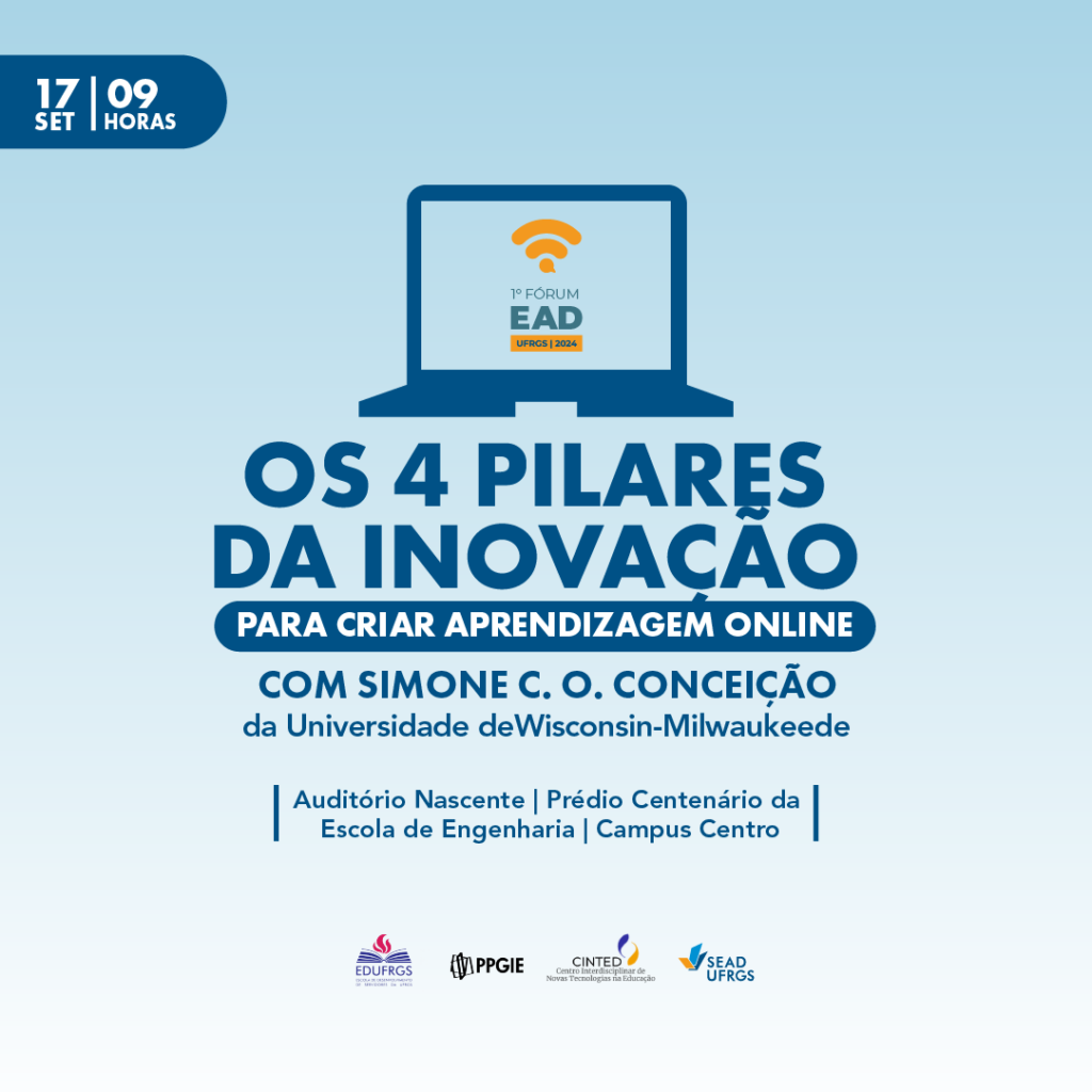 1º Fórum EaD de 2024 abordará os pilares da inovação na criação de aprendizagem online