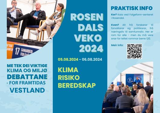 Rosendalsveko 2024 flyer