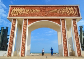 Porte de non-retour à Ouidah, Bénin.