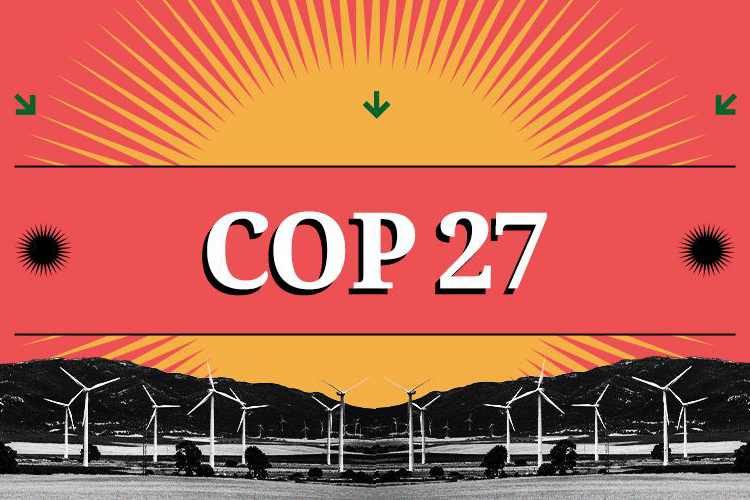 COP27 banner