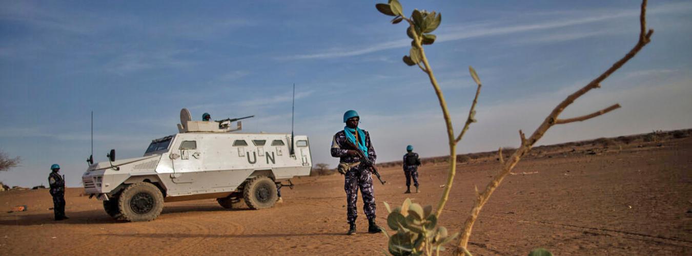 Des casques bleus togolais de la MINUSMA