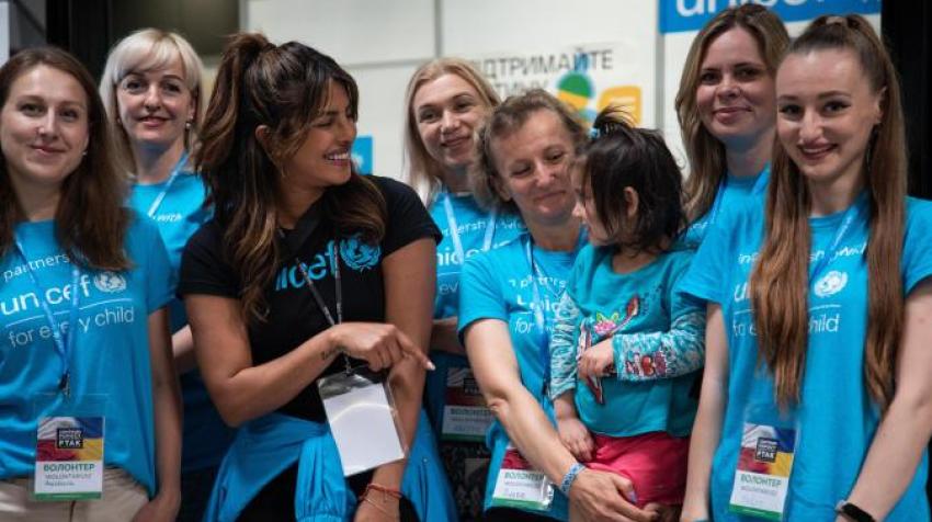 UNICEF Goodwill Ambassador Priyanka Chopra Jonas travelled to Poland last August to meet refugee children and families who fled the war in Ukraine. 