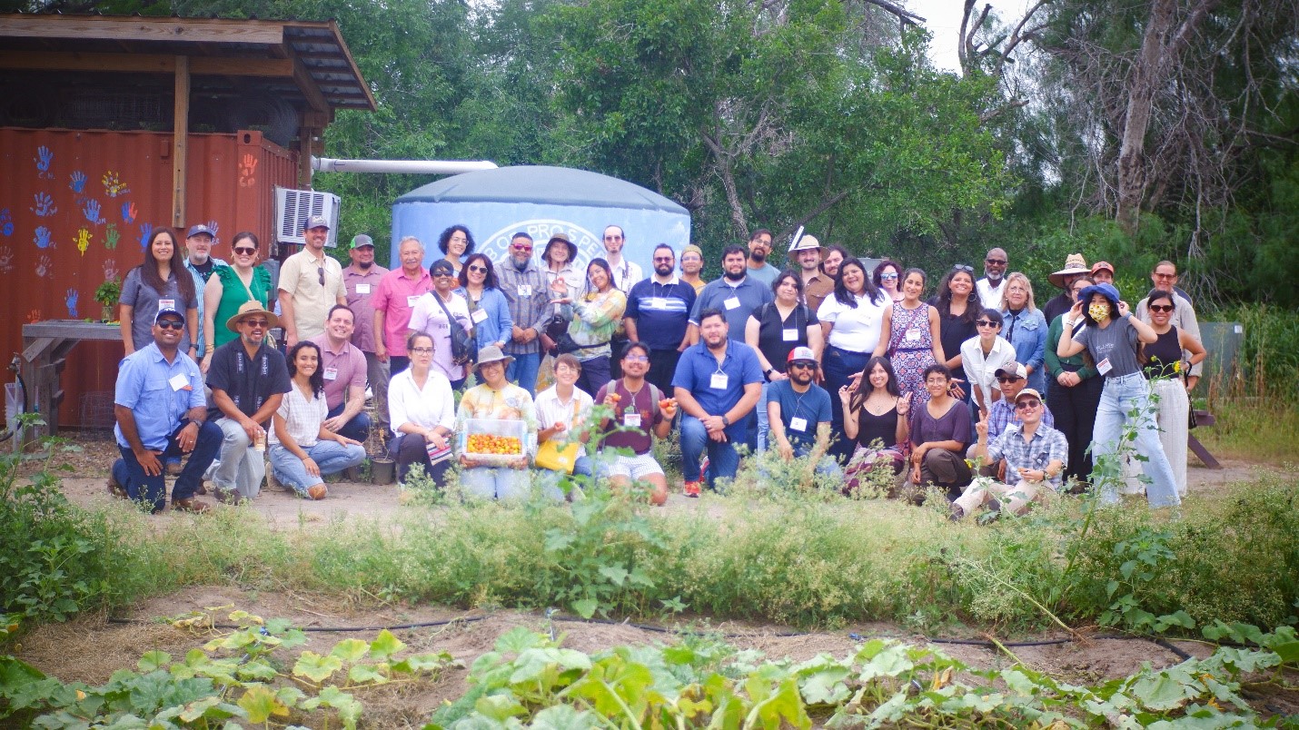 Conference participants visited Hub of Prosperity in Edinburg